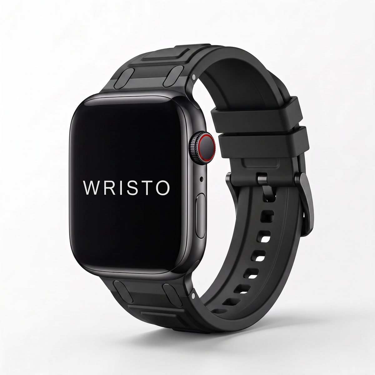 Wristo Sport Apple Watch band with WRISTO logo